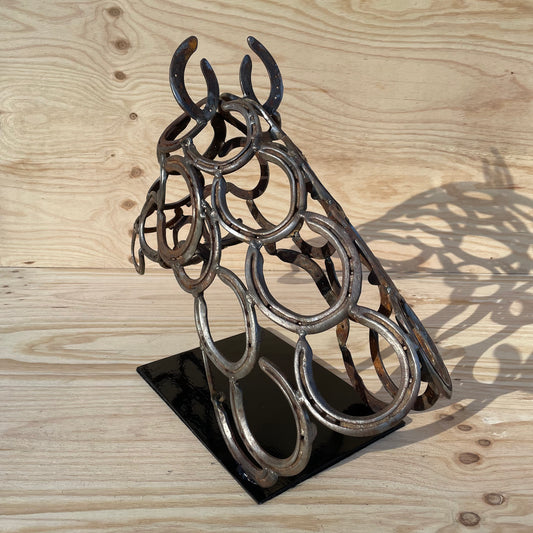 Horse Head - Rustic on metal