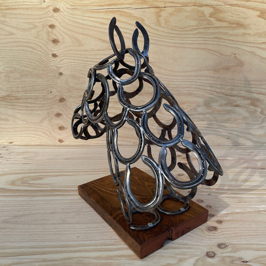 Horse Head - Baroque on timber