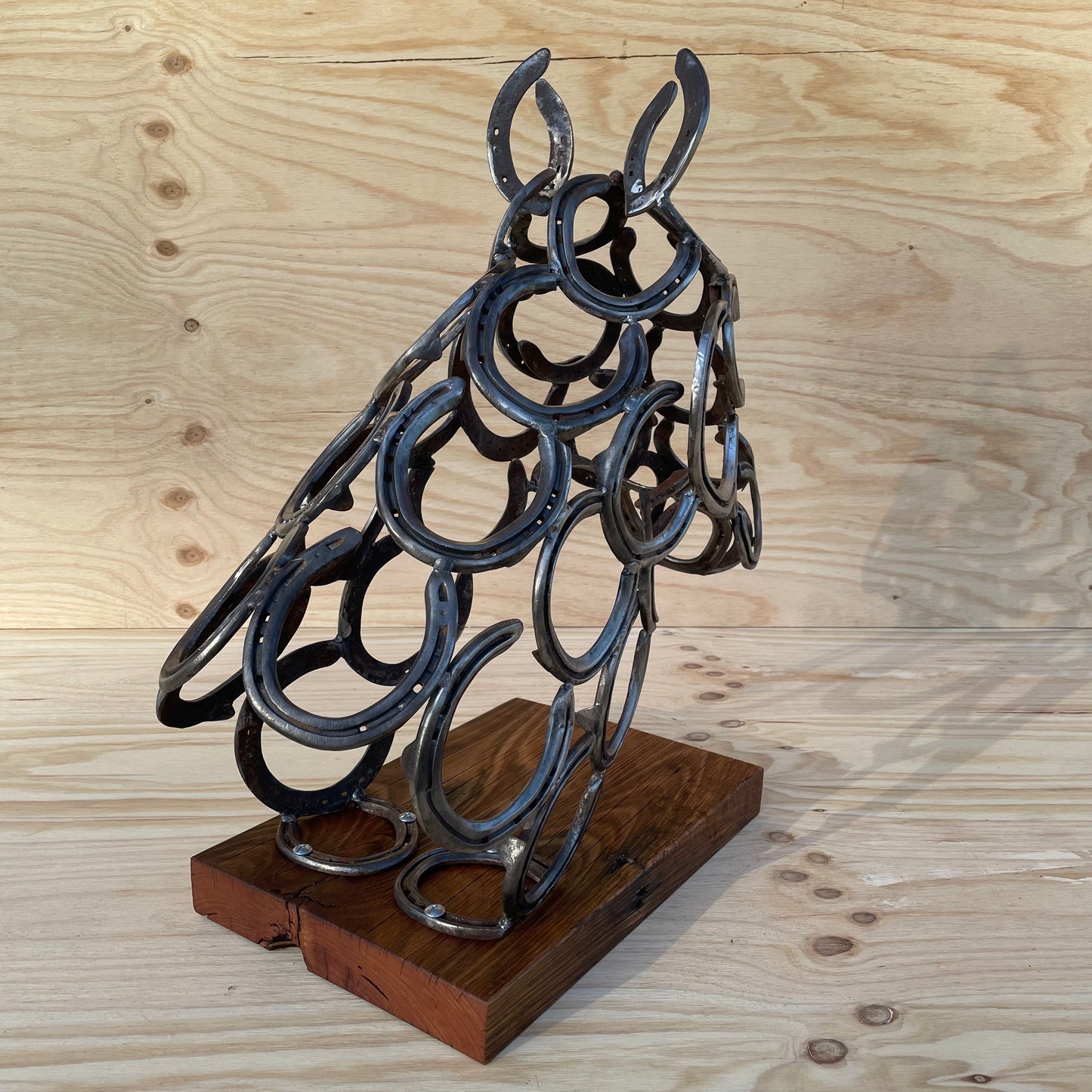 Horse Head - Baroque on timber
