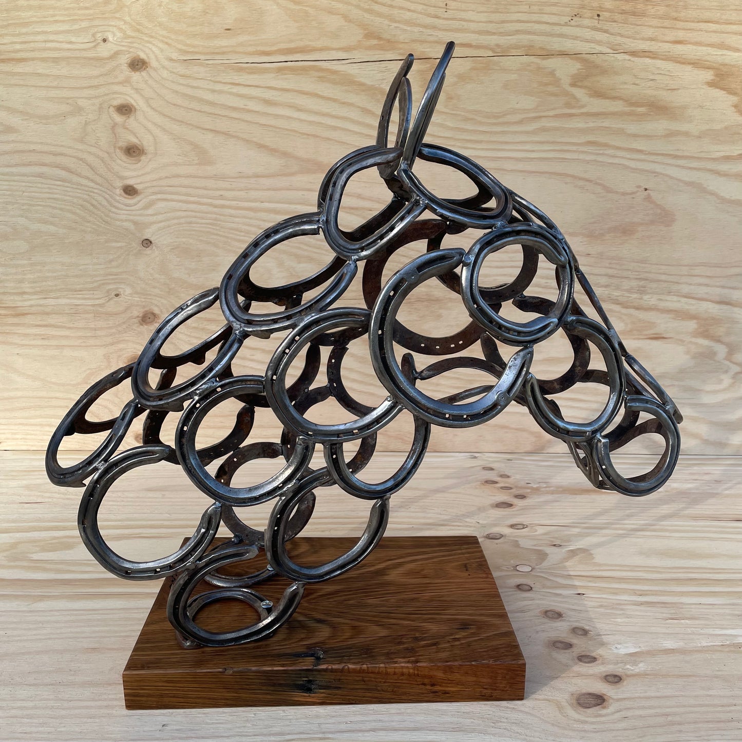 Horse Head - Baroque on timber