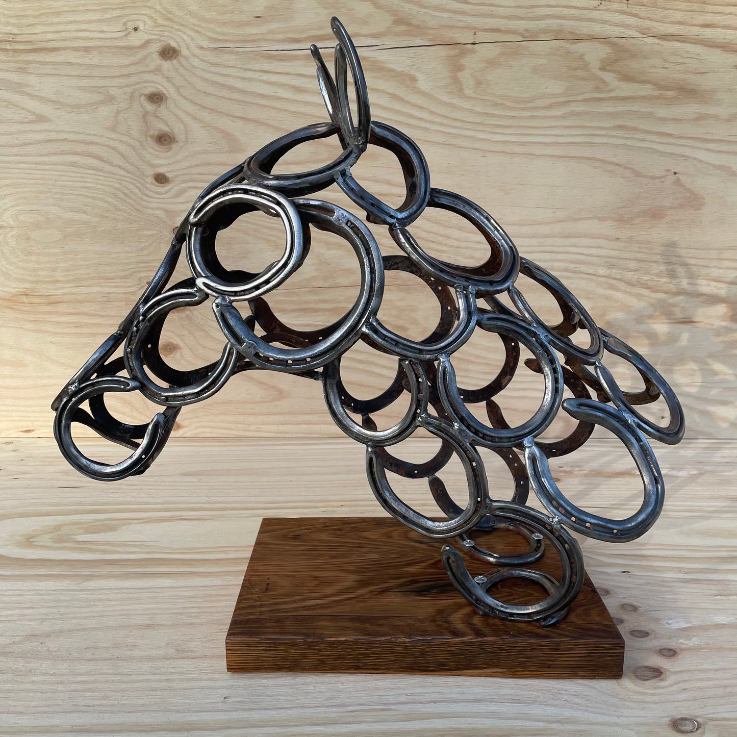Horse Head - Baroque on timber