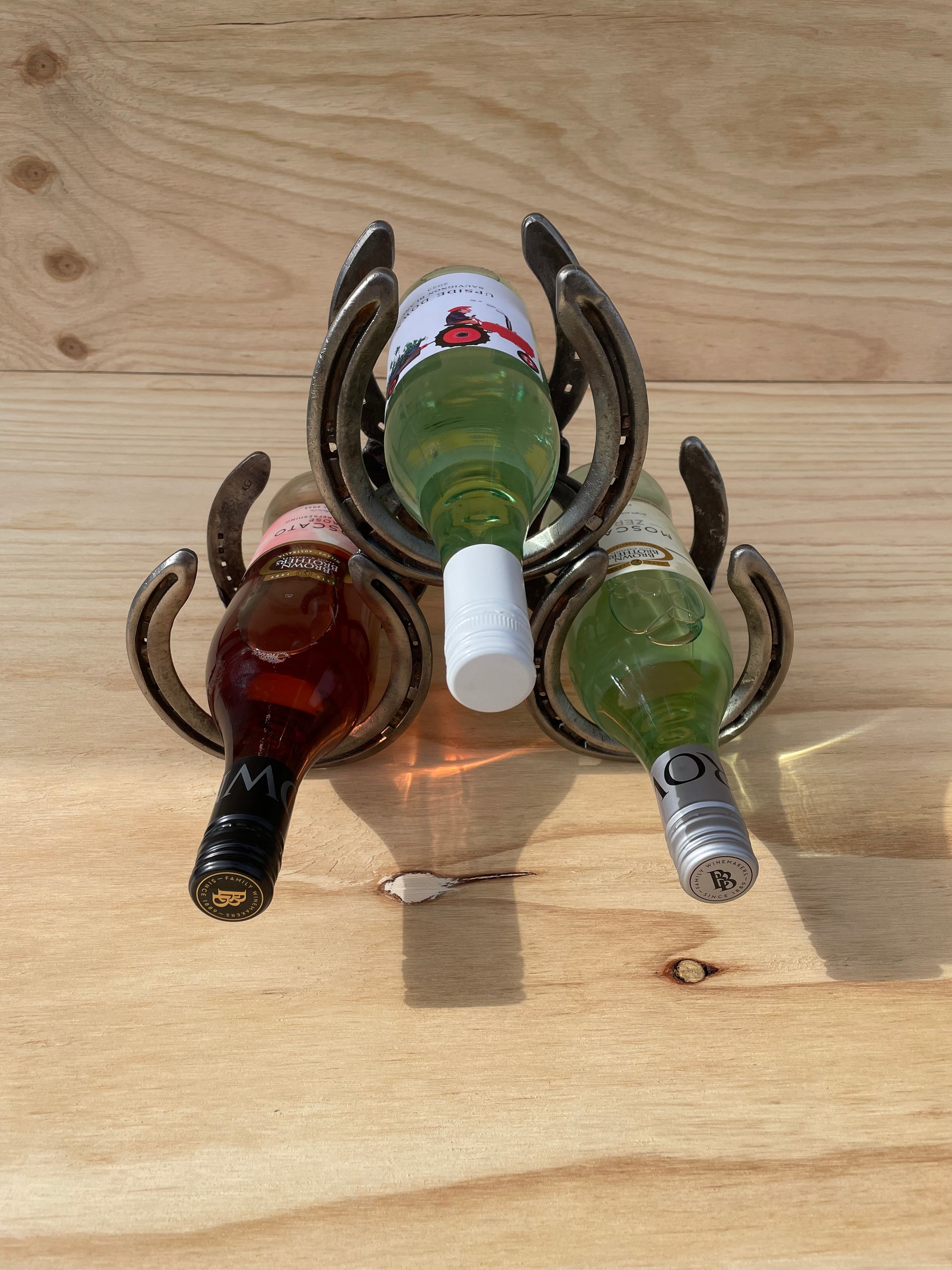 Wine Rack 3l 3 Bottle Wine Rack – IRON STEED DESIGNS