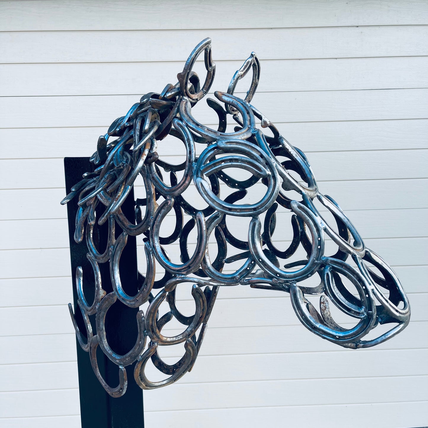 Horse Head - Entrance piece on post mount